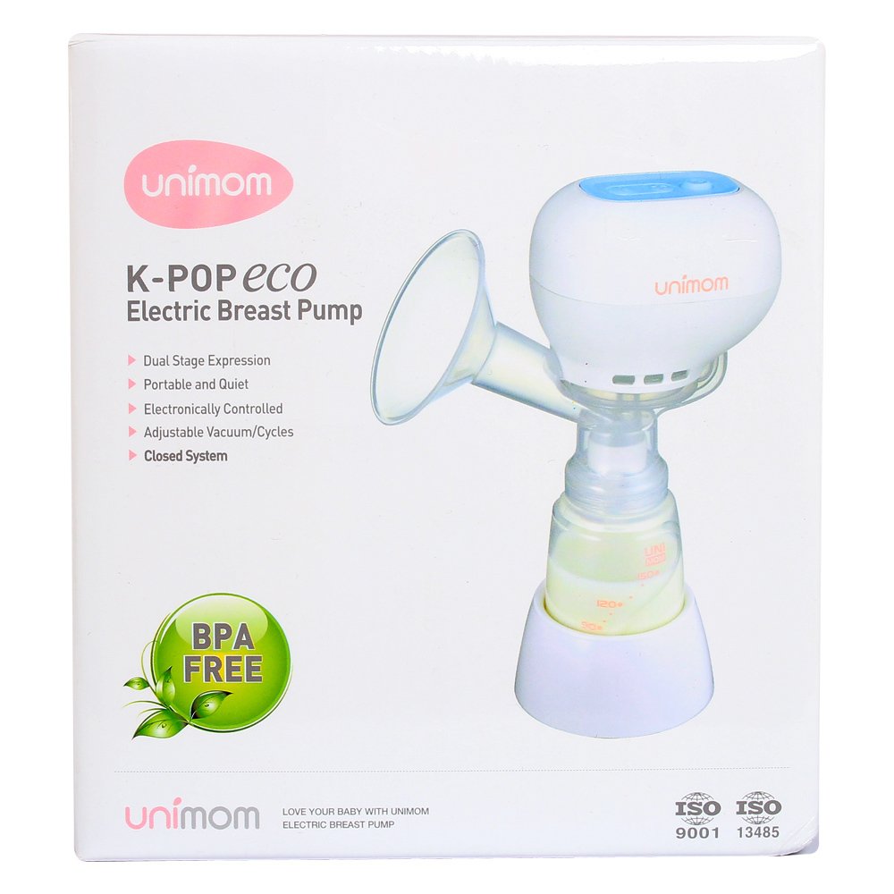 Máy hút sữa điện đơn Unimom Kpop Eco (Không pin sạc)
